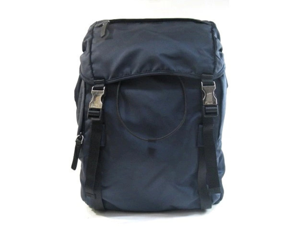Prada Bag Backpack Navy Blue